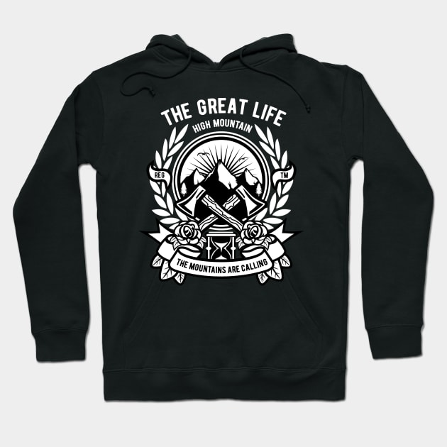 The Great Life Hoodie by PaunLiviu